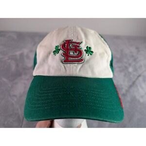 St Louis Cardinals Spring Training Hat Green Cream Shamrock MLB 47 Twins OSFA